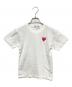 PLAY COMME des GARCONS（プレイコムデギャルソン）の古着「T-Shirt With Red Emblem」｜ホワイト
