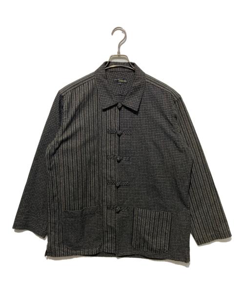 MOJITO（モヒート）MOJITO (モヒート) BEAMS PLUS (ビームスプラス) アブサンシャツ グレー サイズ:Lの古着・服飾アイテム