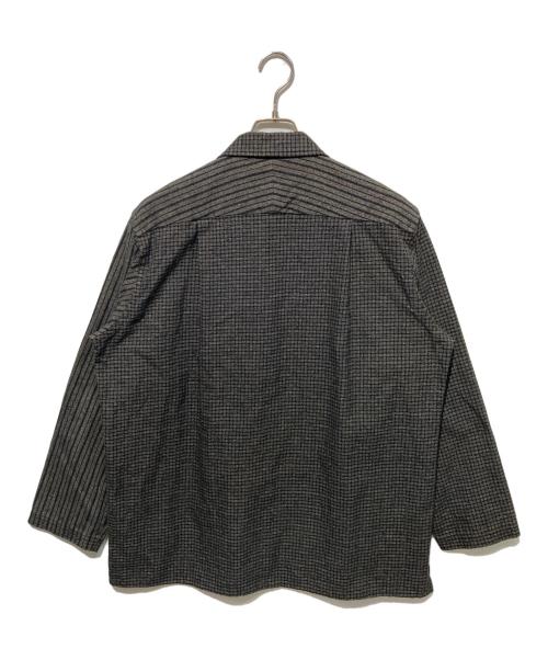 MOJITO（モヒート）MOJITO (モヒート) BEAMS PLUS (ビームスプラス) アブサンシャツ グレー サイズ:Lの古着・服飾アイテム