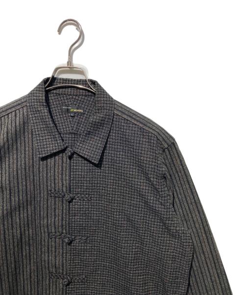 MOJITO（モヒート）MOJITO (モヒート) BEAMS PLUS (ビームスプラス) アブサンシャツ グレー サイズ:Lの古着・服飾アイテム