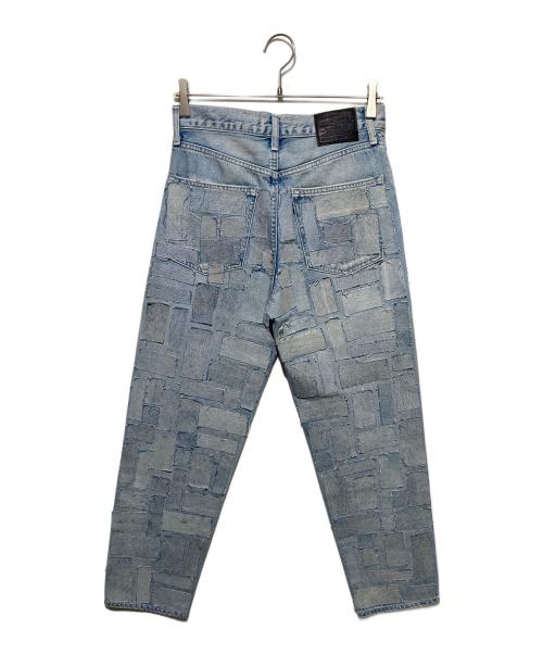 LEVI'S MADE&CRAFTED（リーバイスメイドクラフテッド）LEVI'S MADE&CRAFTED (リーバイスメイドクラフテッド) パッチワークデニムパンツ ブルー サイズ:W70の古着・服飾アイテム