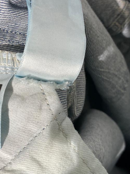 LEVI'S MADE&CRAFTED（リーバイスメイドクラフテッド）LEVI'S MADE&CRAFTED (リーバイスメイドクラフテッド) パッチワークデニムパンツ ブルー サイズ:W70の古着・服飾アイテム
