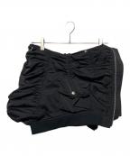 JOSE MOONジョゼムーン）の古着「WRAP MA-1 SKIRT」｜ブラック