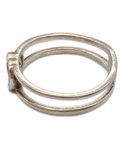 GUCCI（グッチ）GUCCI (グッチ) インターロッキングGリング シルバー サイズ:12(9号相当)の古着・服飾アイテム