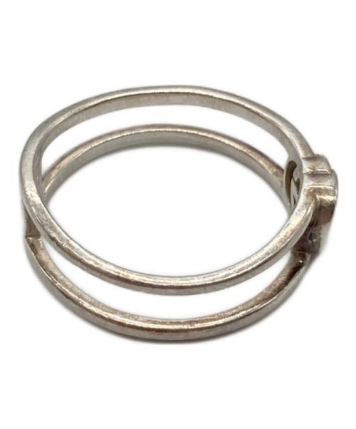 GUCCI（グッチ）GUCCI (グッチ) インターロッキングGリング シルバー サイズ:12(9号相当)の古着・服飾アイテム