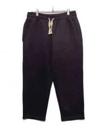 STUDIO NICHOLSON（スタジオ ニコルソン）の古着「スウェットパンツ」｜パープル