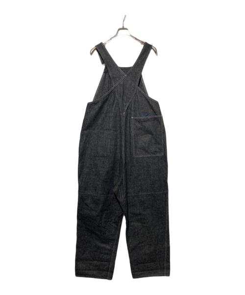 TUKI（ツキ）TUKI (ツキ) TYPE2 BLACK DENIM ノンウォッシュデニムサロペット インディゴ サイズ:4の古着・服飾アイテム