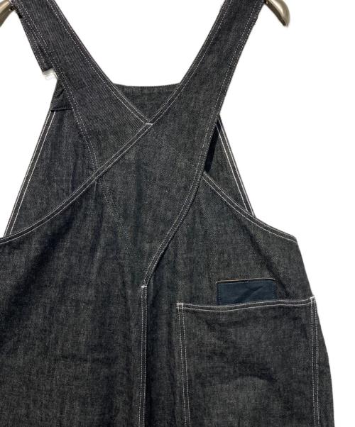 TUKI（ツキ）TUKI (ツキ) TYPE2 BLACK DENIM ノンウォッシュデニムサロペット インディゴ サイズ:4の古着・服飾アイテム