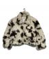 THE TOE（ザ・トゥー）の古着「Breite Shaggy Jacket」｜ホワイト×ブラウン