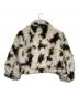 THE TOE (ザ・トゥー) Breite Shaggy Jacket ホワイト×ブラウン サイズ:S：16000円