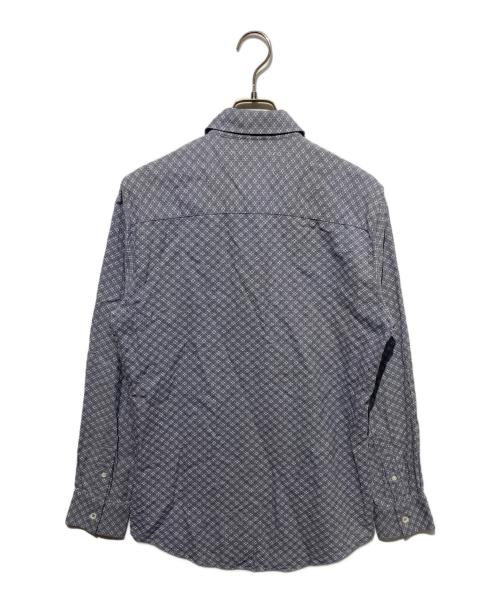 Maison Martin Margiela（メゾンマルタンマルジェラ）Maison Martin Margiela (メゾンマルタンマルジェラ) 総柄シャツ グレー サイズ:48の古着・服飾アイテム