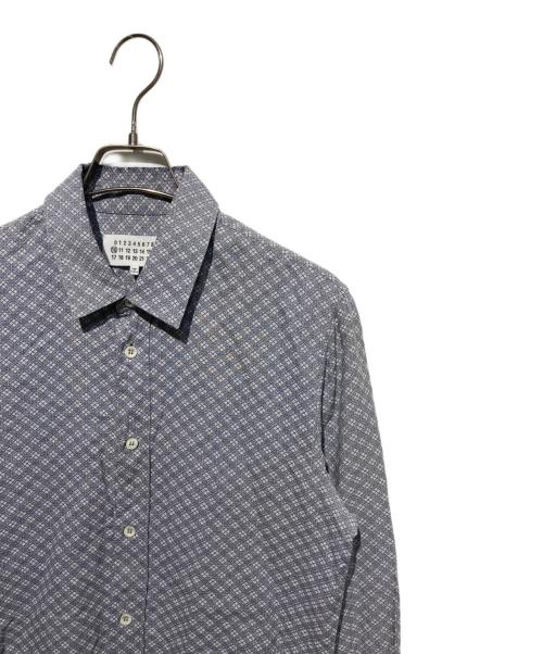 Maison Martin Margiela（メゾンマルタンマルジェラ）Maison Martin Margiela (メゾンマルタンマルジェラ) 総柄シャツ グレー サイズ:48の古着・服飾アイテム