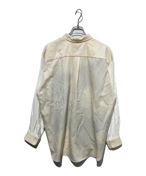 MAGLIANO（マリアーノ）MAGLIANO (マリアーノ) 切替アートプリントシャツ ホワイト サイズ:Mの古着・服飾アイテム