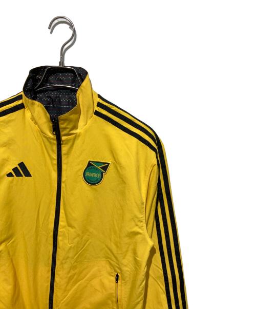 adidas（アディダス）adidas (アディダス) WALES BONNER (ウェールズボナー) 2023 ジャマイカ代表 アンセムジャケット イエロー サイズ:XSの古着・服飾アイテム