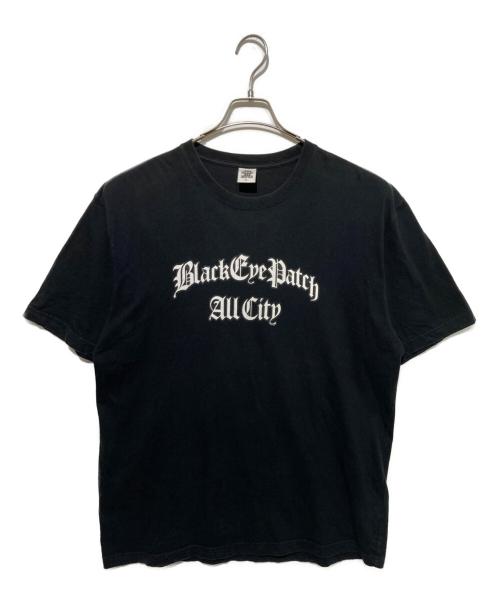 THE BLACK EYE PATCH（ブラックアイパッチ）THE BLACK EYE PATCH (ブラックアイパッチ) プリントTシャツ ブラック サイズ:XLの古着・服飾アイテム