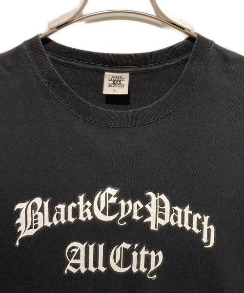 THE BLACK EYE PATCH（ブラックアイパッチ）THE BLACK EYE PATCH (ブラックアイパッチ) プリントTシャツ ブラック サイズ:XLの古着・服飾アイテム