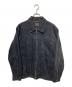 MARITHE+FRANCOIS GIRBAUD（マリテフランソワジルボー）の古着「00s ジップアップデニムジャケット」｜ブラック