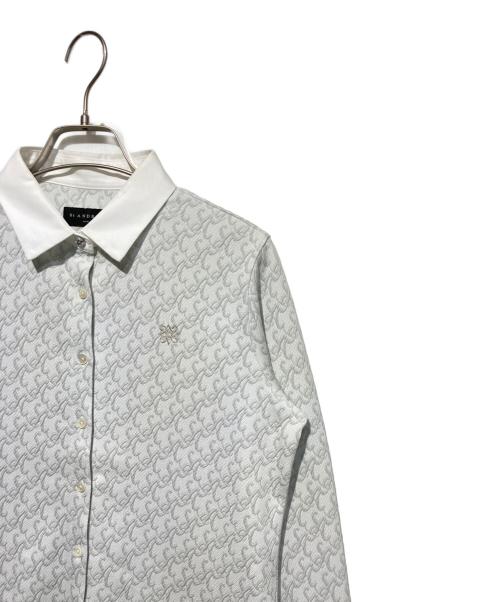St ANDREWS（セントアンドリュース）St ANDREWS (セントアンドリュース) 総柄シャツ グレー サイズ:Sの古着・服飾アイテム