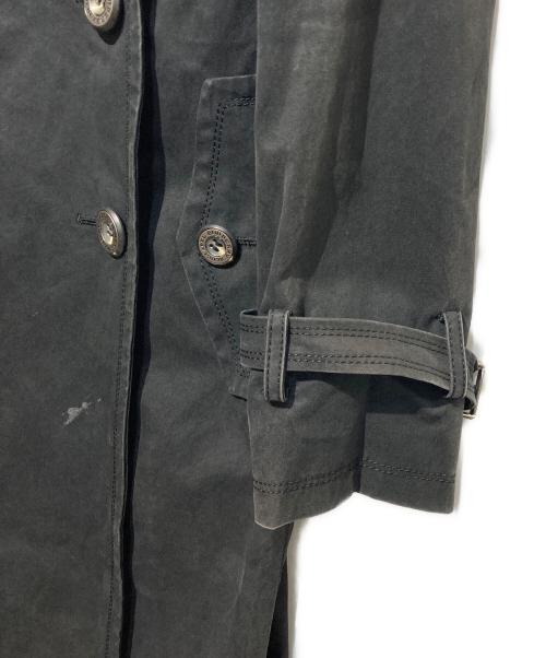 BURBERRY BLUE LABEL（バーバリー ブルー レーベル）BURBERRY BLUE LABEL (バーバリー ブルー レーベル) トレンチコート ブラック サイズ:40の古着・服飾アイテム