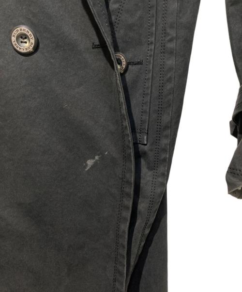 BURBERRY BLUE LABEL（バーバリー ブルー レーベル）BURBERRY BLUE LABEL (バーバリー ブルー レーベル) トレンチコート ブラック サイズ:40の古着・服飾アイテム