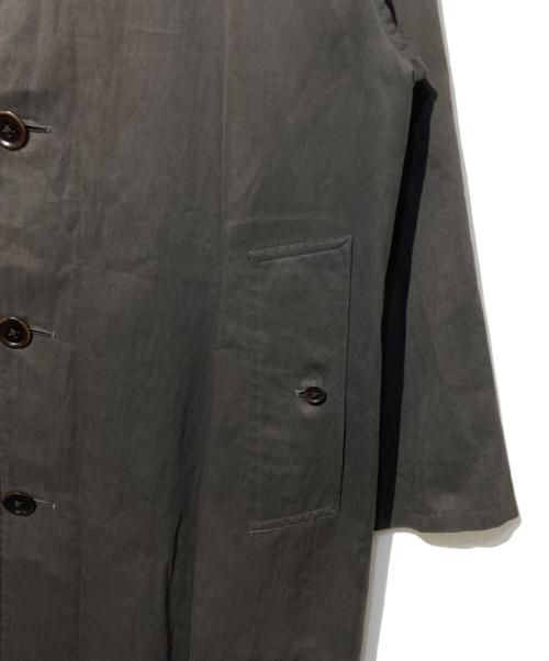 Burberry's（バーバリー）Burberry's (バーバリー) 一枚袖ステンカラーコート グレー サイズ:MAの古着・服飾アイテム