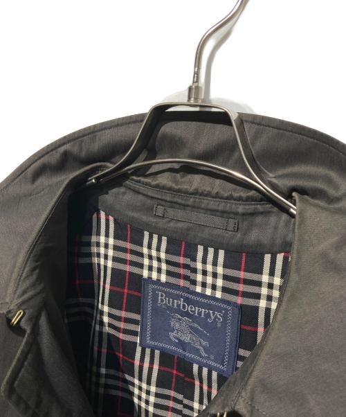Burberry's（バーバリー）Burberry's (バーバリー) 一枚袖ステンカラーコート グレー サイズ:MAの古着・服飾アイテム