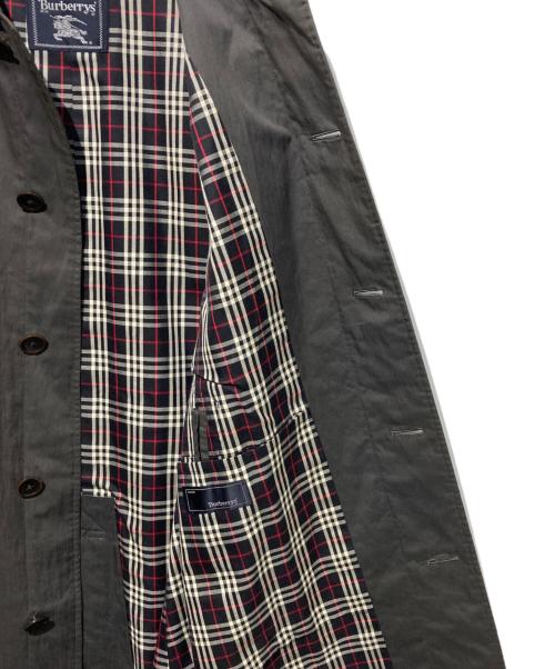 Burberry's（バーバリー）Burberry's (バーバリー) 一枚袖ステンカラーコート グレー サイズ:MAの古着・服飾アイテム