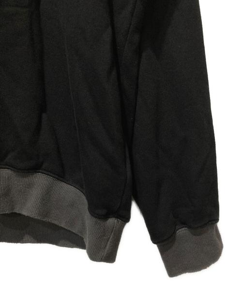 X-LARGE（エクストララージ）X-LARGE (エクストララージ) PATCHED LIGHT WEIGHT CREWNECK SWEATSHIRT ブラック サイズ:XLの古着・服飾アイテム