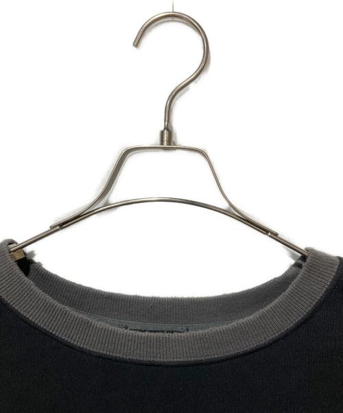 X-LARGE（エクストララージ）X-LARGE (エクストララージ) PATCHED LIGHT WEIGHT CREWNECK SWEATSHIRT ブラック サイズ:XLの古着・服飾アイテム