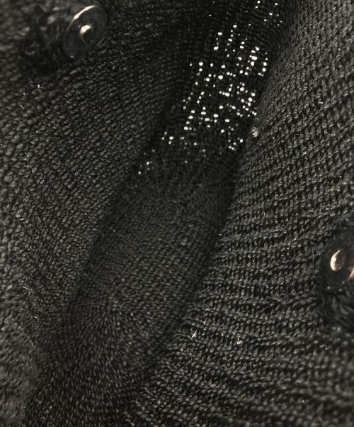 beautiful people（ビューティフルピープル）beautiful people (ビューティフルピープル) abaca twist bag S ブラックの古着・服飾アイテム