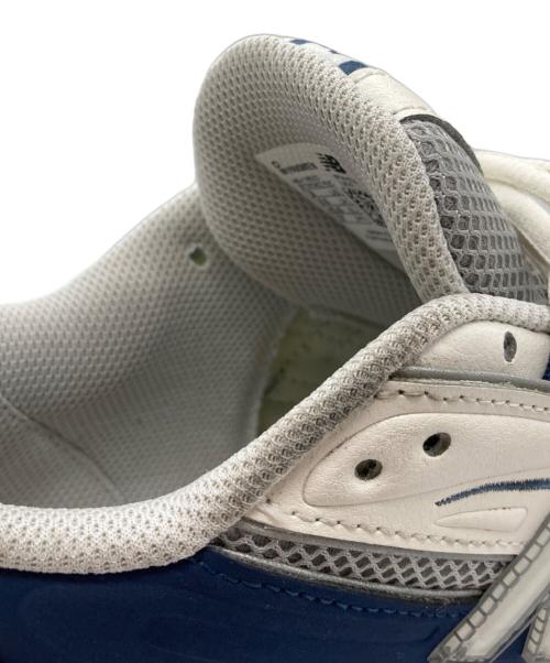 NEW BALANCE（ニューバランス）NEW BALANCE (ニューバランス) ローカットスニーカー ホワイト×ネイビー サイズ:27cmの古着・服飾アイテム