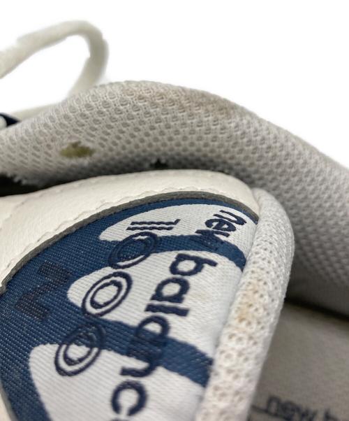 NEW BALANCE（ニューバランス）NEW BALANCE (ニューバランス) ローカットスニーカー ホワイト×ネイビー サイズ:27cmの古着・服飾アイテム