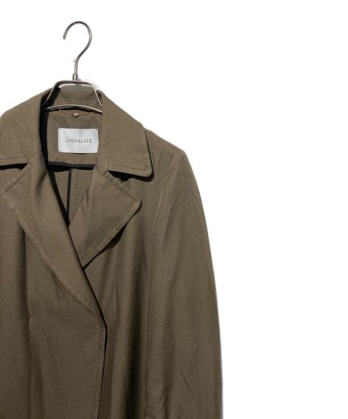 La TOTALITE（ラ ト―タリテ）La TOTALITE (ラ ト―タリテ) リノン トレンチコート カーキ サイズ:Freeの古着・服飾アイテム