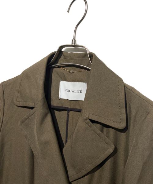 La TOTALITE（ラ ト―タリテ）La TOTALITE (ラ ト―タリテ) リノン トレンチコート カーキ サイズ:Freeの古着・服飾アイテム