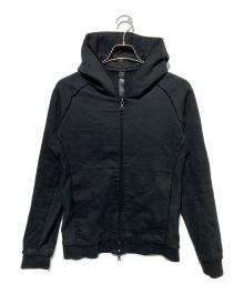 wjk（ダブルジェイケー）の古着「raglan parka ジップパーカー」｜ブラック