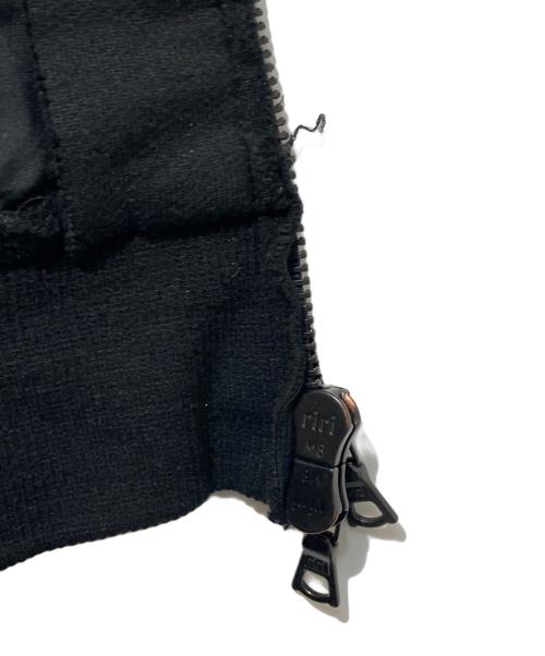 wjk（ダブルジェイケー）wjk (ダブルジェイケー) raglan parka ジップパーカー ブラック サイズ:Lの古着・服飾アイテム