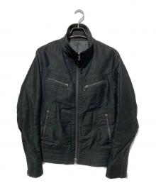 SHELLAC（シェラック）の古着「ギミックミリタリーブルゾン」｜ブラック