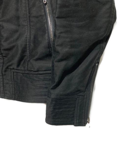 SHELLAC（シェラック）SHELLAC (シェラック) ギミックミリタリーブルゾン ブラック サイズ:48の古着・服飾アイテム