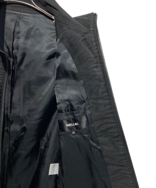 SHELLAC（シェラック）SHELLAC (シェラック) ギミックミリタリーブルゾン ブラック サイズ:48の古着・服飾アイテム