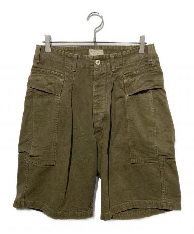 khaki別注 HERILL Duck Cargoshorts サイズ1 中古・古着通販】HERILL (ヘリル) Duck Cargoshorts カーゴショーツ