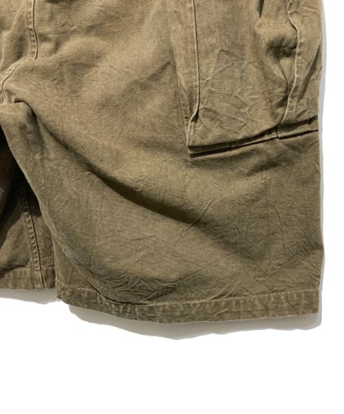 HERILL（ヘリル）HERILL (ヘリル) Duck Cargoshorts カーゴショーツ グリーン サイズ:1の古着・服飾アイテム