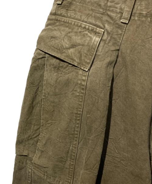 HERILL（ヘリル）HERILL (ヘリル) Duck Cargoshorts カーゴショーツ グリーン サイズ:1の古着・服飾アイテム