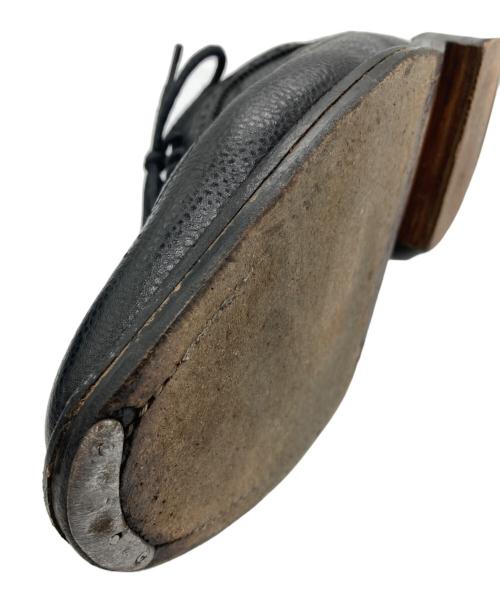 Thom Browne（トムブラウン）Thom Browne (トムブラウン) ウイングチップドレスシューズ ブラック サイズ:US8の古着・服飾アイテム