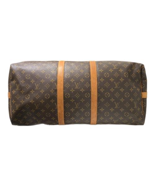 LOUIS VUITTON（ルイ ヴィトン）LOUIS VUITTON (ルイ ヴィトン) ボストンバッグ キーポル・バンドリエール55 ブラウンの古着・服飾アイテム