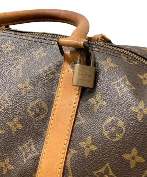 LOUIS VUITTON（ルイ ヴィトン）LOUIS VUITTON (ルイ ヴィトン) ボストンバッグ キーポル・バンドリエール55 ブラウンの古着・服飾アイテム