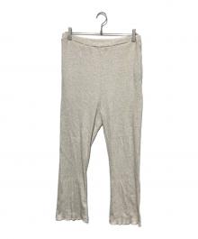 journal standard luxe（ジャーナルスタンダード ラックス）の古着「ランダムテレコ パンツ」｜ベージュ