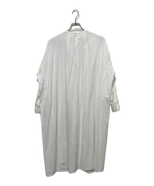 KAGURE（カグレ）kagure (カグレ) コットンスモッキングワンピース ホワイト サイズ:Freeの古着・服飾アイテム