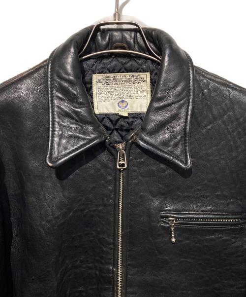 AVIREX（アヴィレックス）AVIREX (アヴィレックス) レザージャケット ブラック サイズ:Ｓの古着・服飾アイテム