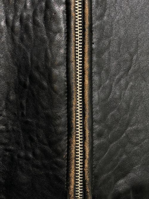 AVIREX（アヴィレックス）AVIREX (アヴィレックス) レザージャケット ブラック サイズ:Ｓの古着・服飾アイテム