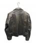 HARLEY-DAVIDSON (ハーレーダビッドソン) レザーライダースジャケット ブラック サイズ:Ｌ：25000円